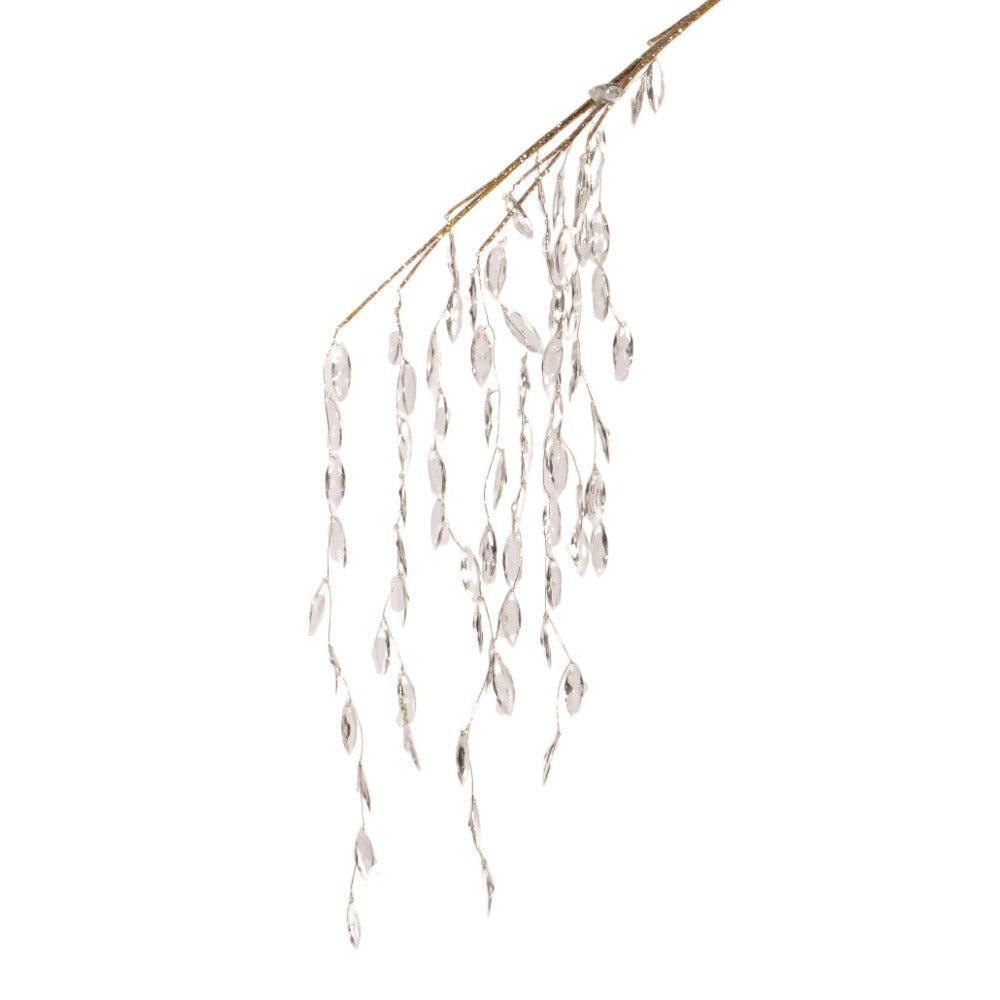 Crystal Waterfall Pick | Puttii Christmas Decorations