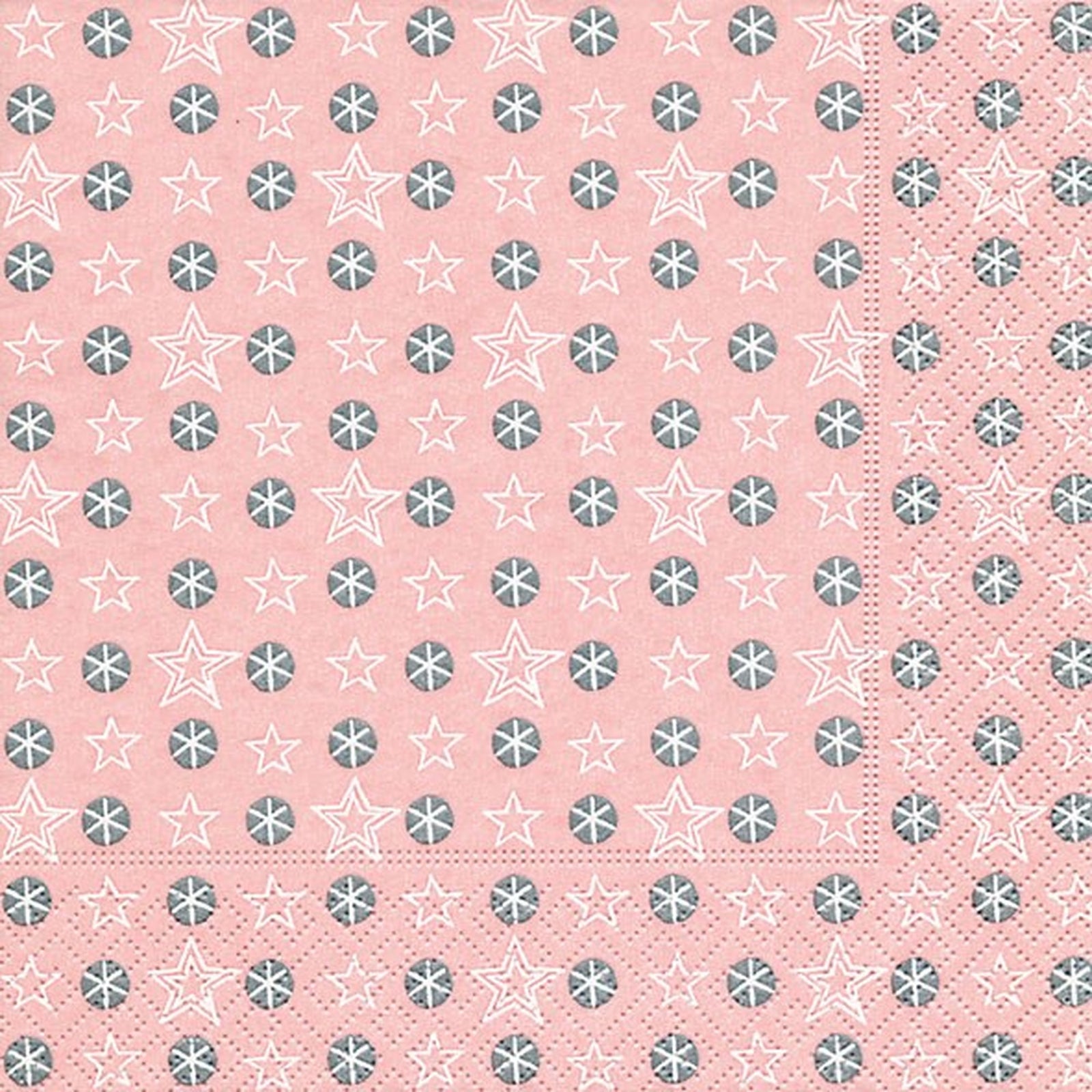 "Little stars rosé" Paper Napkins - Lunch - Le Petite Putti Party Canada