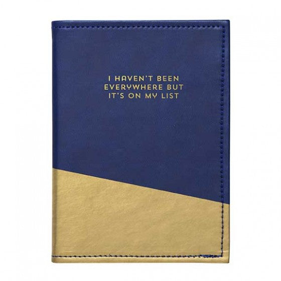 "I haven't been everywhere ..." Passport Holder, CRG-CR Gibson, Putti Fine Furnishings