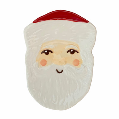 Merry Santa Appetizer Plate