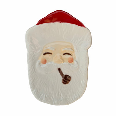 Merry Santa Appetizer Plate
