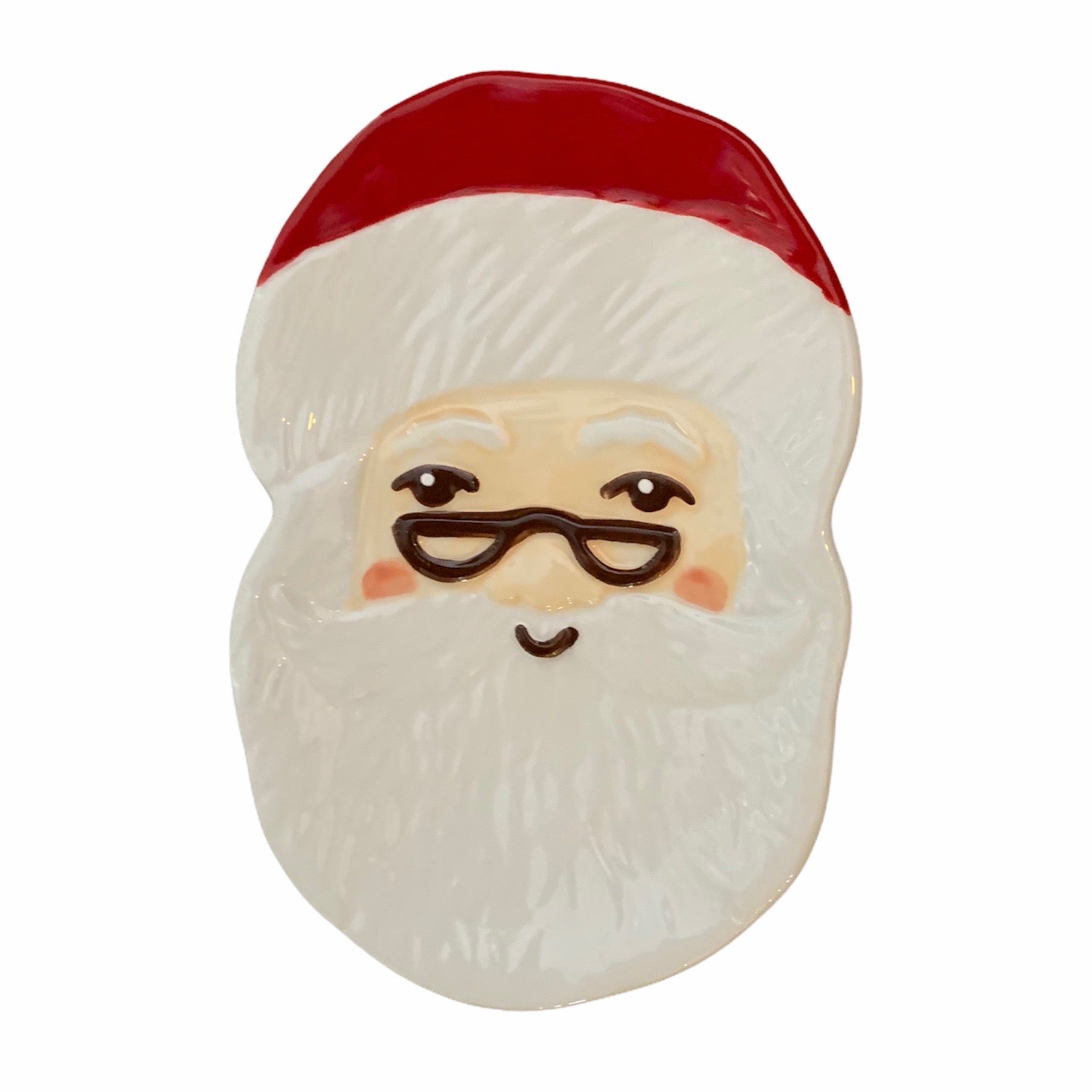 Merry Santa Appetizer Plate
