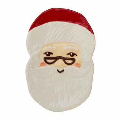 Merry Santa Appetizer Plate