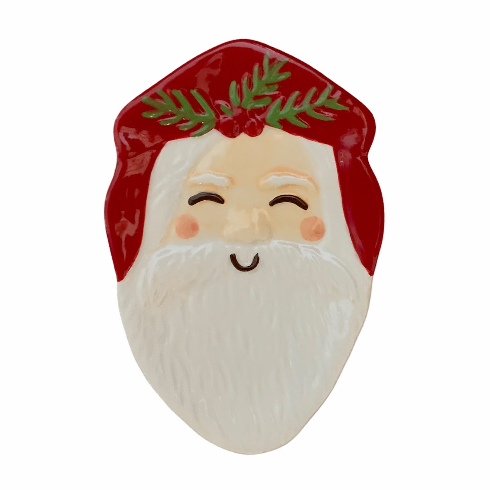 Merry Santa Appetizer Plate