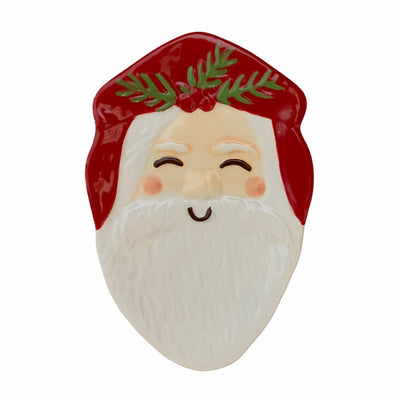 Merry Santa Appetizer Plate