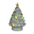 Retro Style Ceramic Christmas Tree with LED Lights