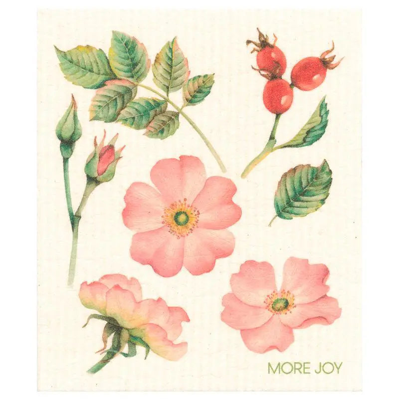 More Joy Wild Rose Swedish Cloth | Putti Fine Furnishings