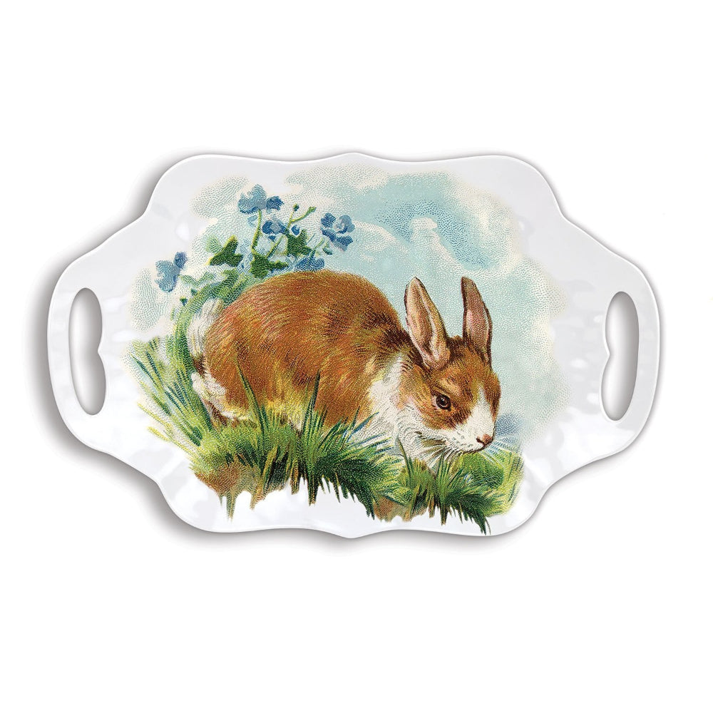 Michel Design Works "Bunny Hollow" Serving Tray  | Putti Fine Furnishings