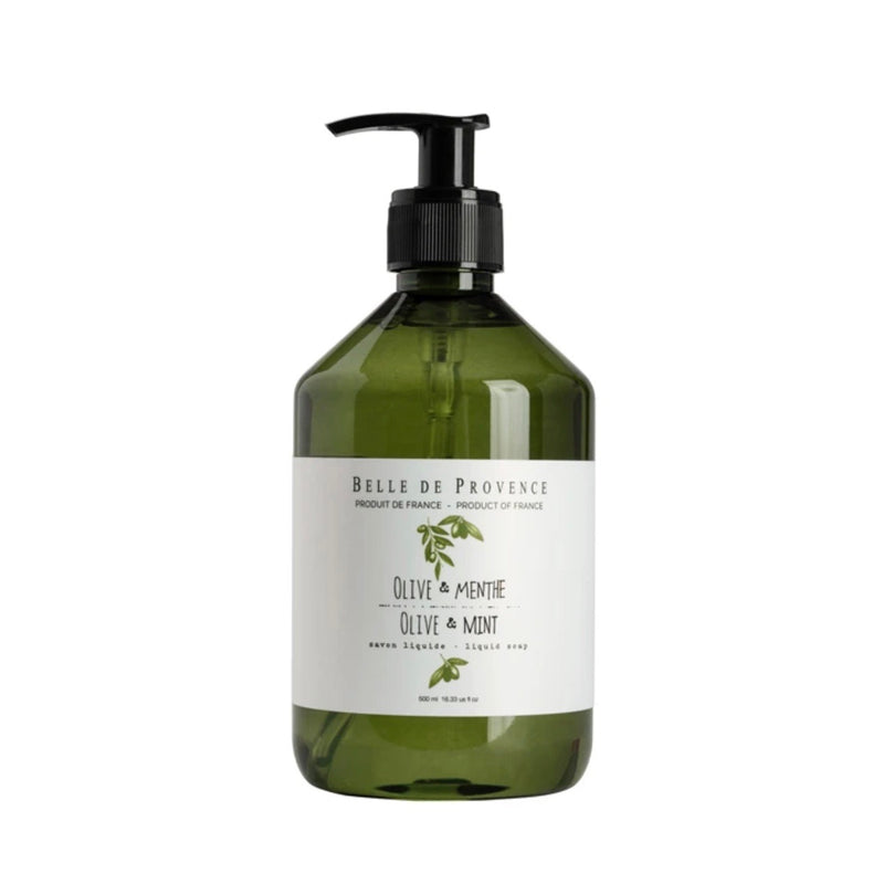 Belle de Provence Liquid Soap - Olive Mint