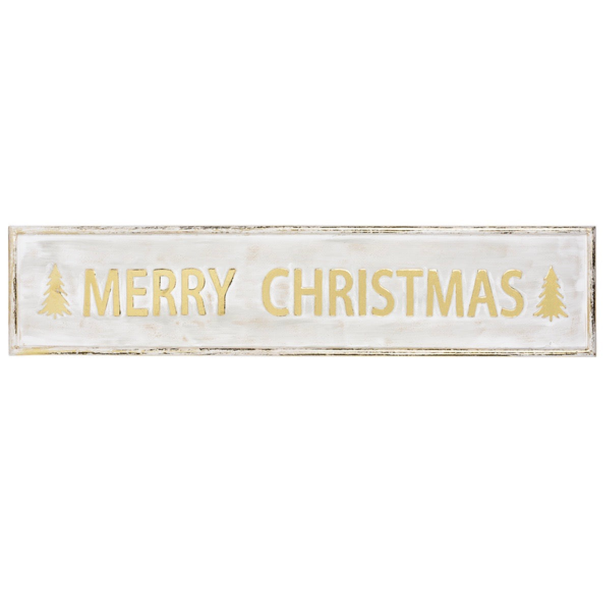 "Merry Christmas" Metal Wall Sign | Putti Christmas