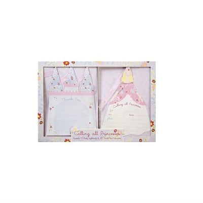 Meri Meri Princess Party Invitations & Thank You Notes, MM-Meri Meri UK, Putti Fine Furnishings