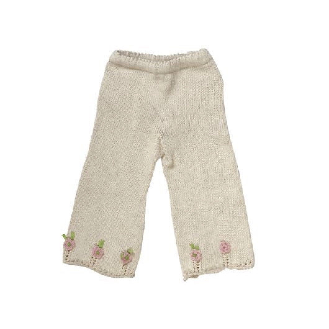 Organic Cotton Hand Knit Rose Pants, Empress Arts, Putti Fine Furnishings
