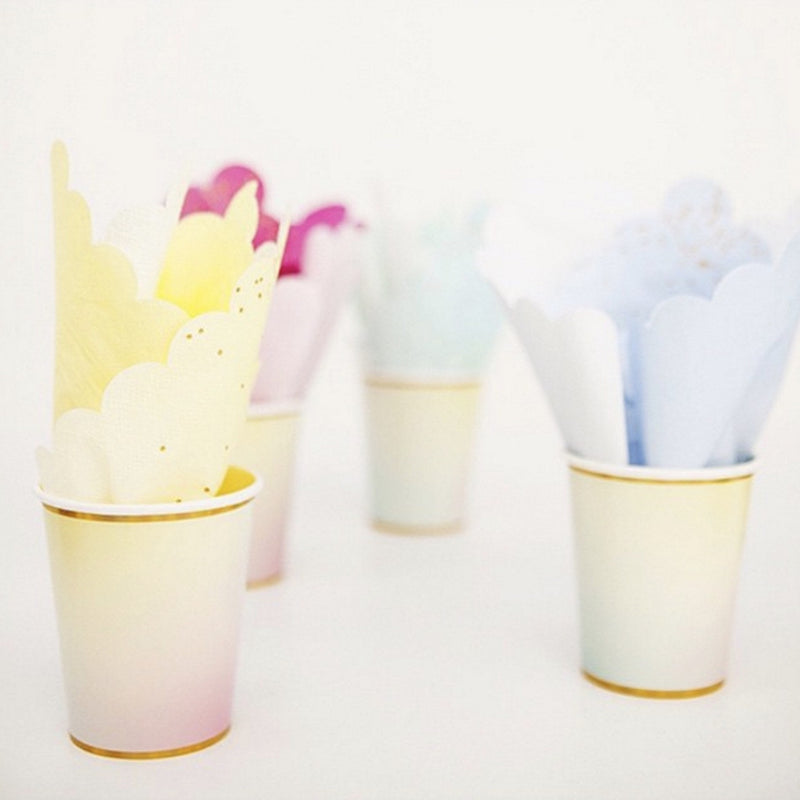 Meri Meri "Toot Sweet" Ombre Paper Cup -  Party Supplies - Meri Meri UK - Putti Fine Furnishings Toronto Canada - 1