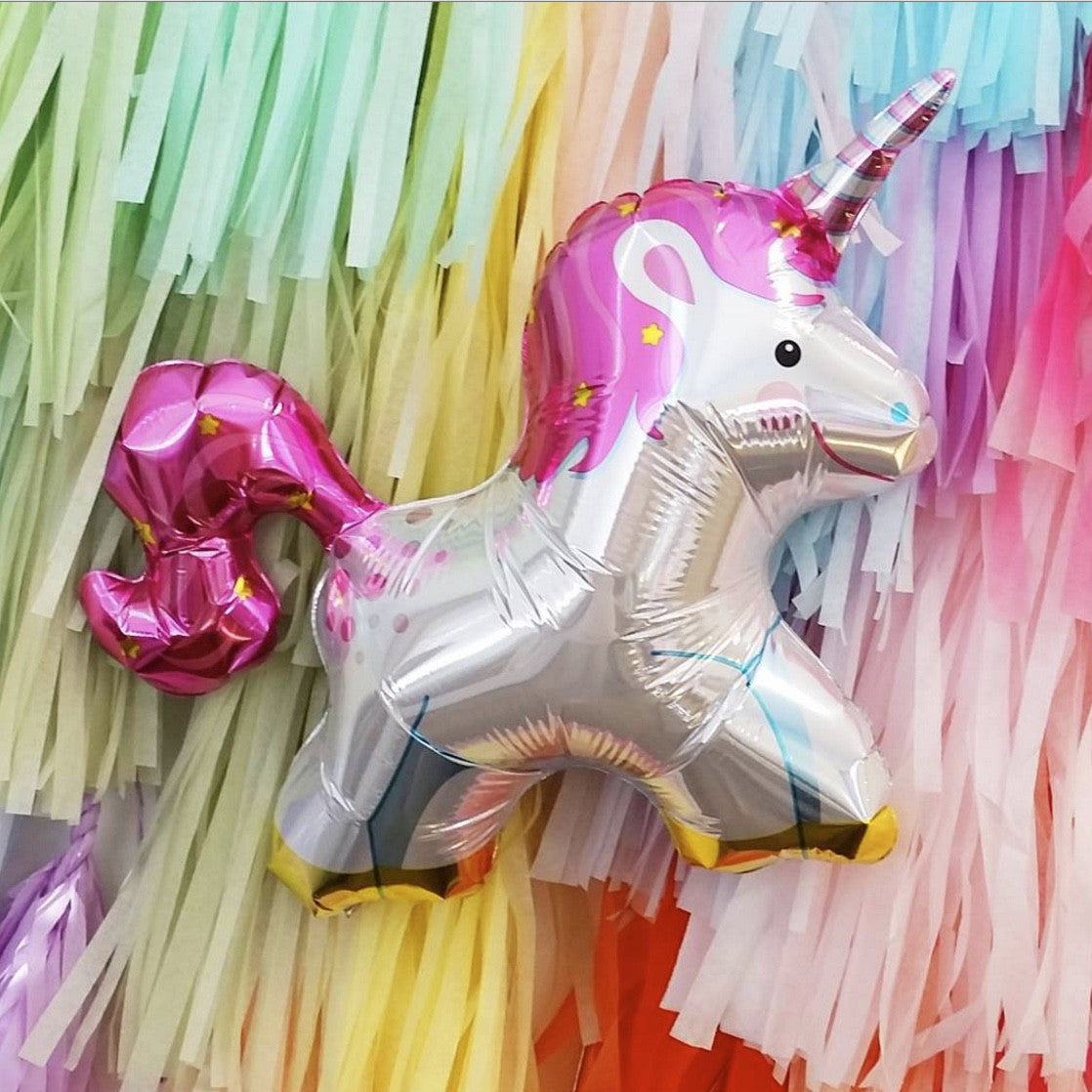 Unicorn Mylar Balloon on Stick, Northstar Balloons, Putti Fine Furnishings
