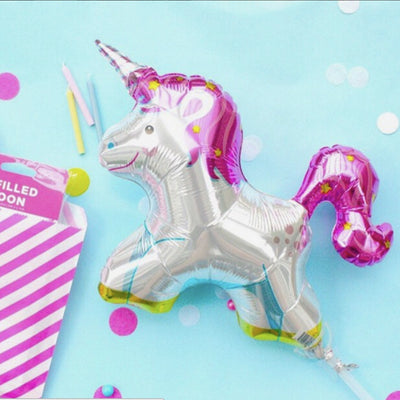 Unicorn Mylar Balloon on Stick, Northstar Balloons, Putti Fine Furnishings