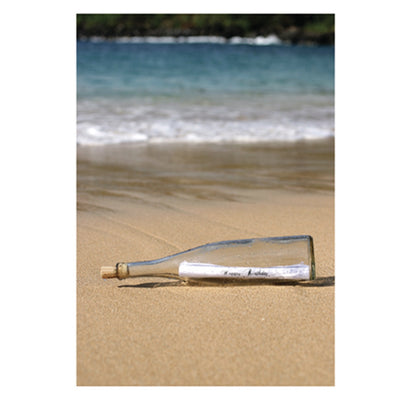Message in a Bottle Belated Birthday Card, JE-Jannex Enterprises, Putti Fine Furnishings