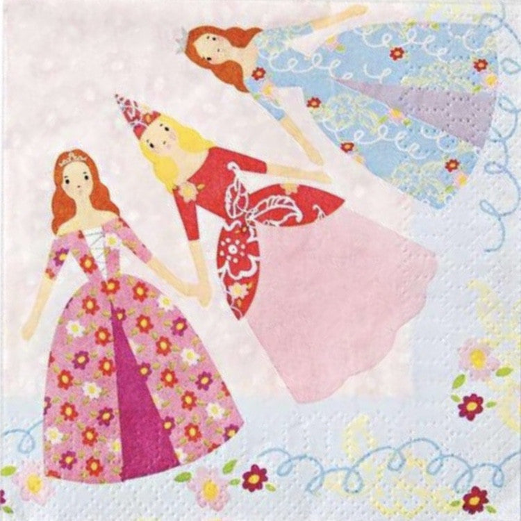  Meri Meri Princess Paper Napkins, MM-Meri Meri UK, Putti Fine Furnishings