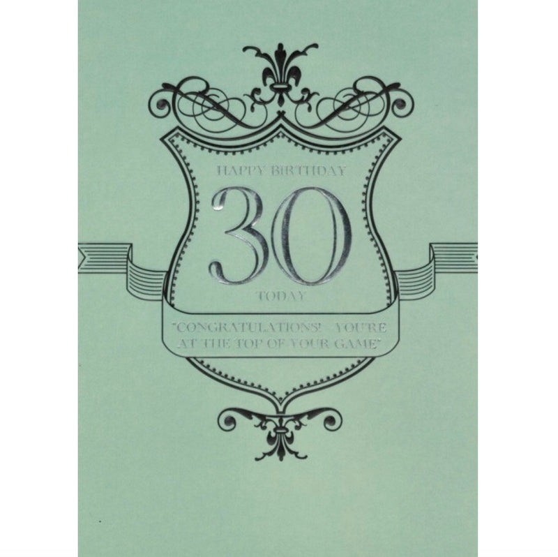 30th Birthday Card, ID-Incognito Distribution, Putti Fine Furnishings