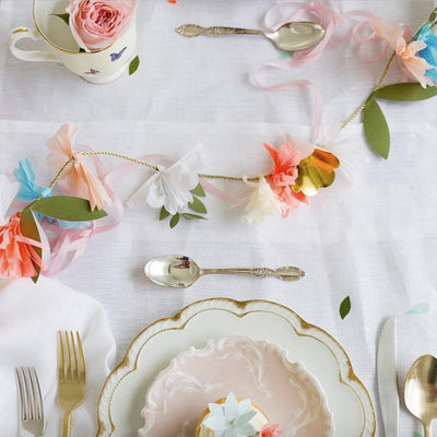 Meri Meri Flower Bouquet Garland -  Party Supplies - Meri Meri UK - Putti Fine Furnishings Toronto Canada - 2