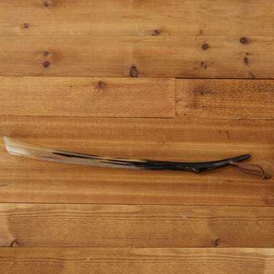 Long Natural Horn Shoe Horn, TC-Two's Company, Putti Fine Furnishings
