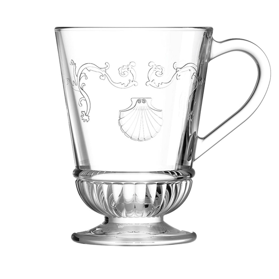 La Rochere Versailles Footed Glass Mug 9.7oz