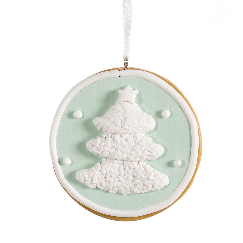 Christmas Tree Mint Green Cookie Ornament