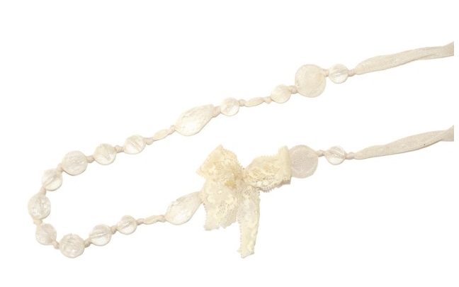 Miss Rose Sister Violet Lace Necklace - Ivory, MRSV-Miss Rose Sister Violet, Putti Fine Furnishings