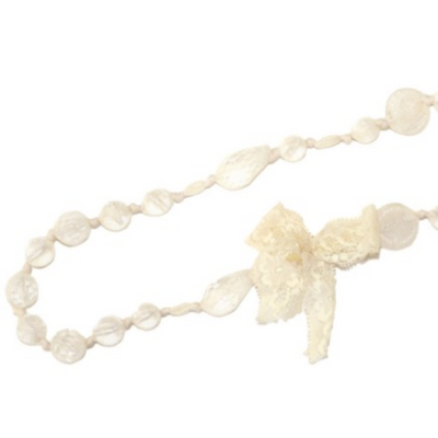 Miss Rose Sister Violet Lace Necklace - Ivory, MRSV-Miss Rose Sister Violet, Putti Fine Furnishings