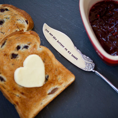 "You are the butter on my toast" Vintage Butter Knife - Tableware - La De Da Living - Putti Fine Furnishings Toronto Canada - 1