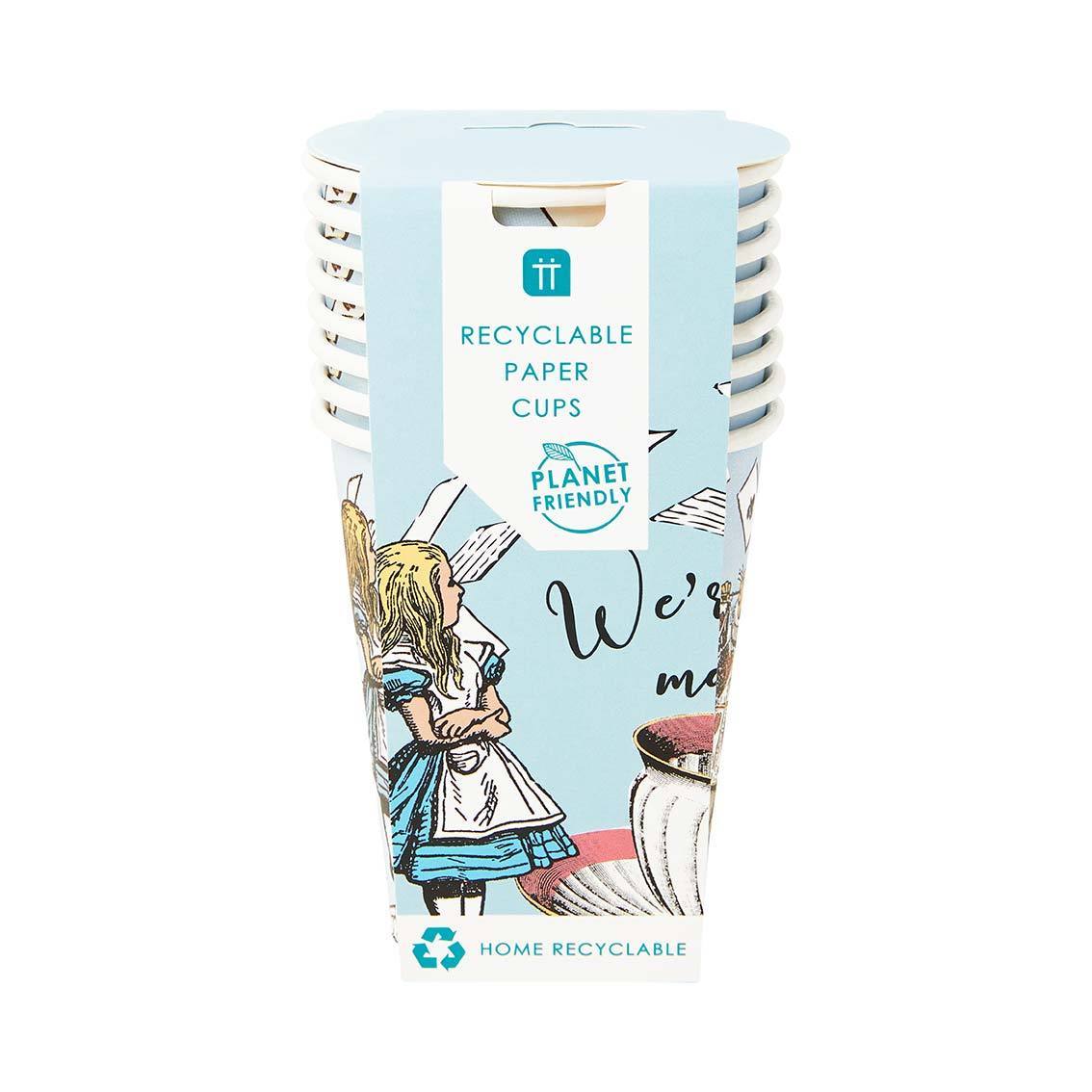 Truly Alice Blue Cups  | Putti Party Supplies