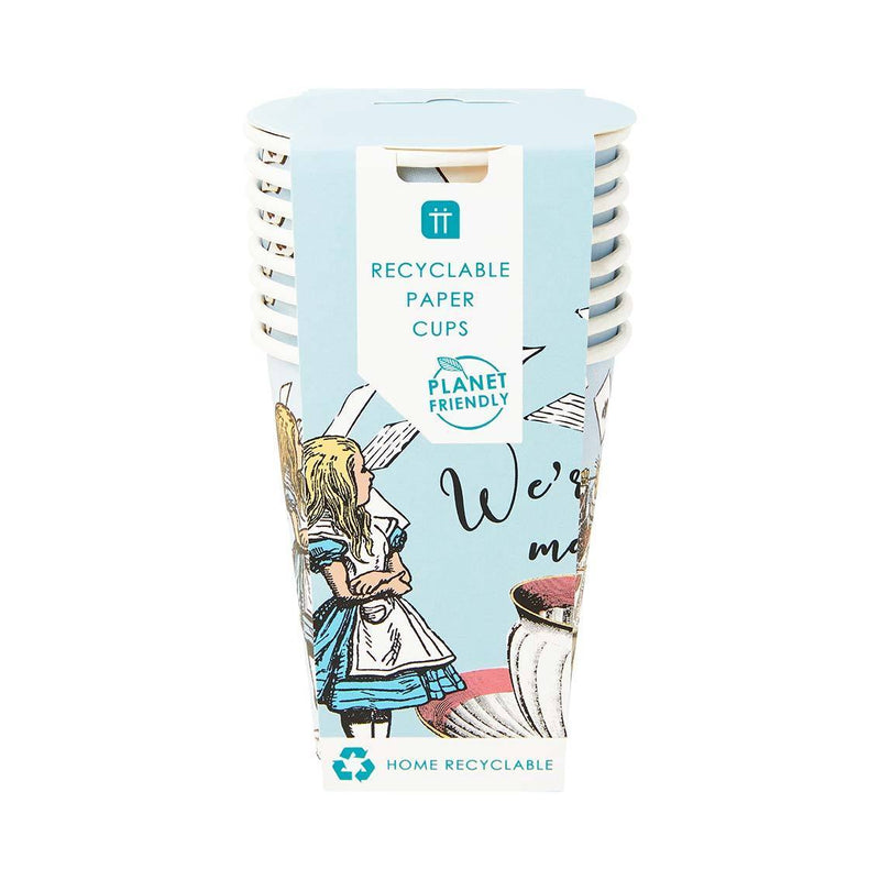 Truly Alice Blue Cups  | Putti Party Supplies