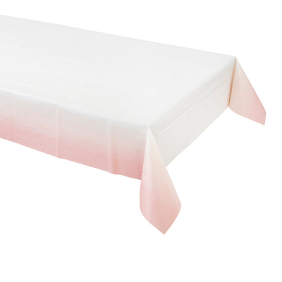 "We Heart Pink" Paper Tablecover | Le Petite Putti Party Supplies