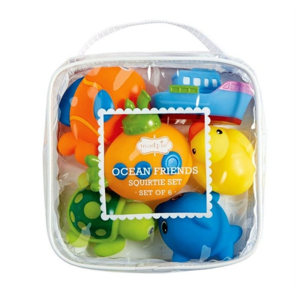 Mud Pie "Ocean Friends" Bath Squirtie Toys