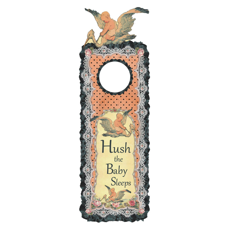 Heart The Moment - Doorknob Hanger - Hush the Baby Sleeps