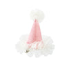 "We Heart Pink" Mini Hat - Pink Glitter with White Tulle Party Supplies - Talking Tables - Putti Fine Furnishings Toronto Canada - 2