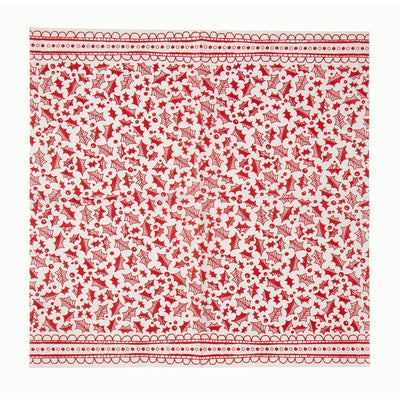 Red & White Christmas Dinner Napkin, TT-Talking Tables, Putti Fine Furnishings