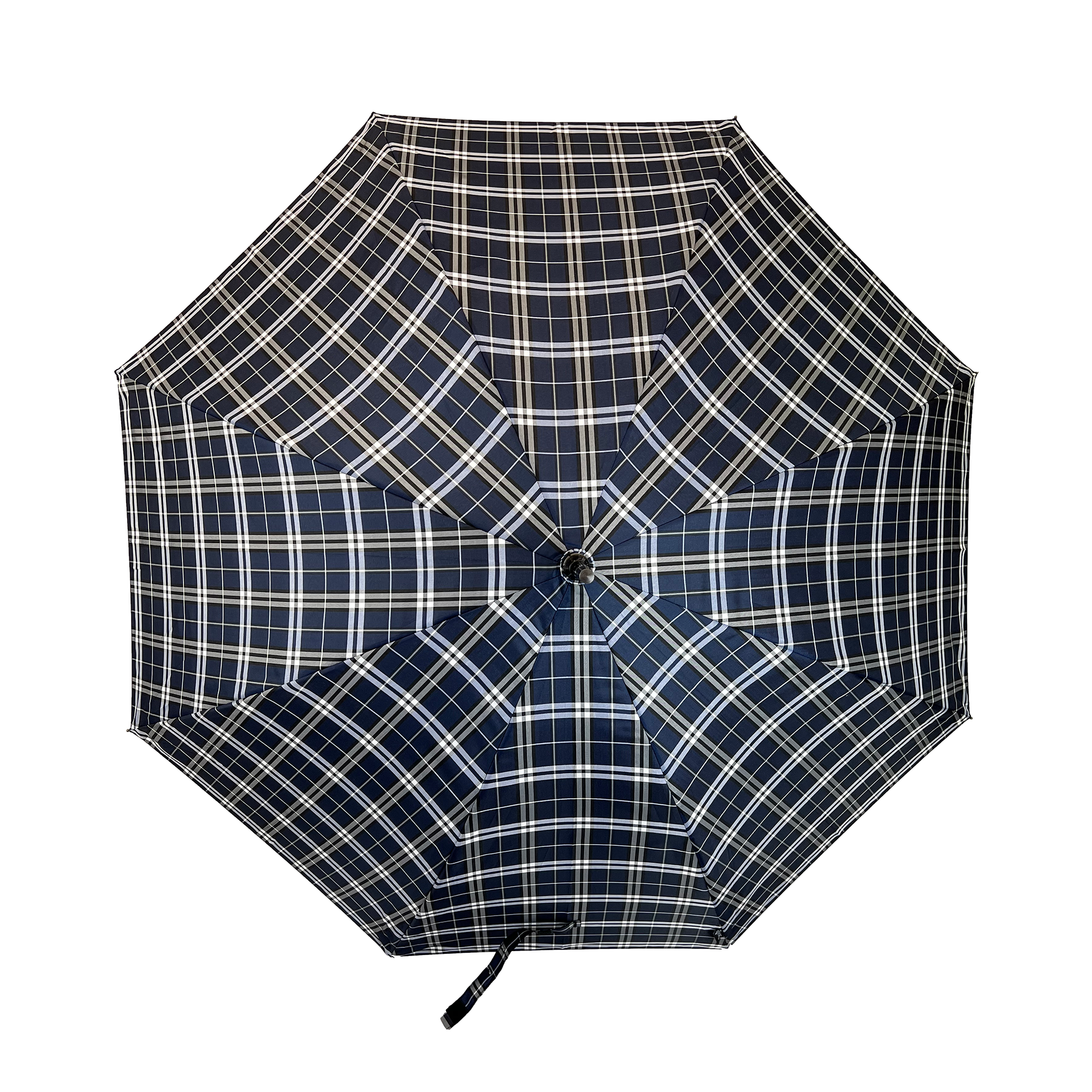 Everyday Tartan Stick Umbrella - Blue