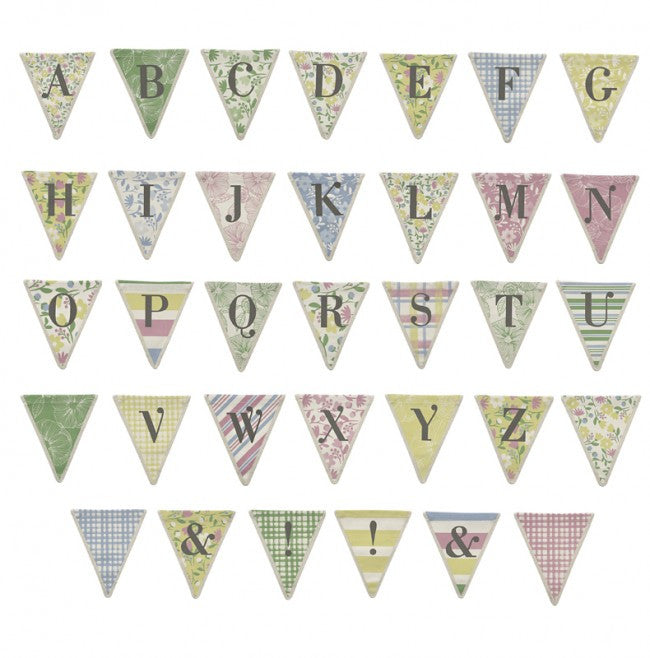Meri Meri Alphabet Bunting - Letter F, MM-Meri Meri UK, Putti Fine Furnishings