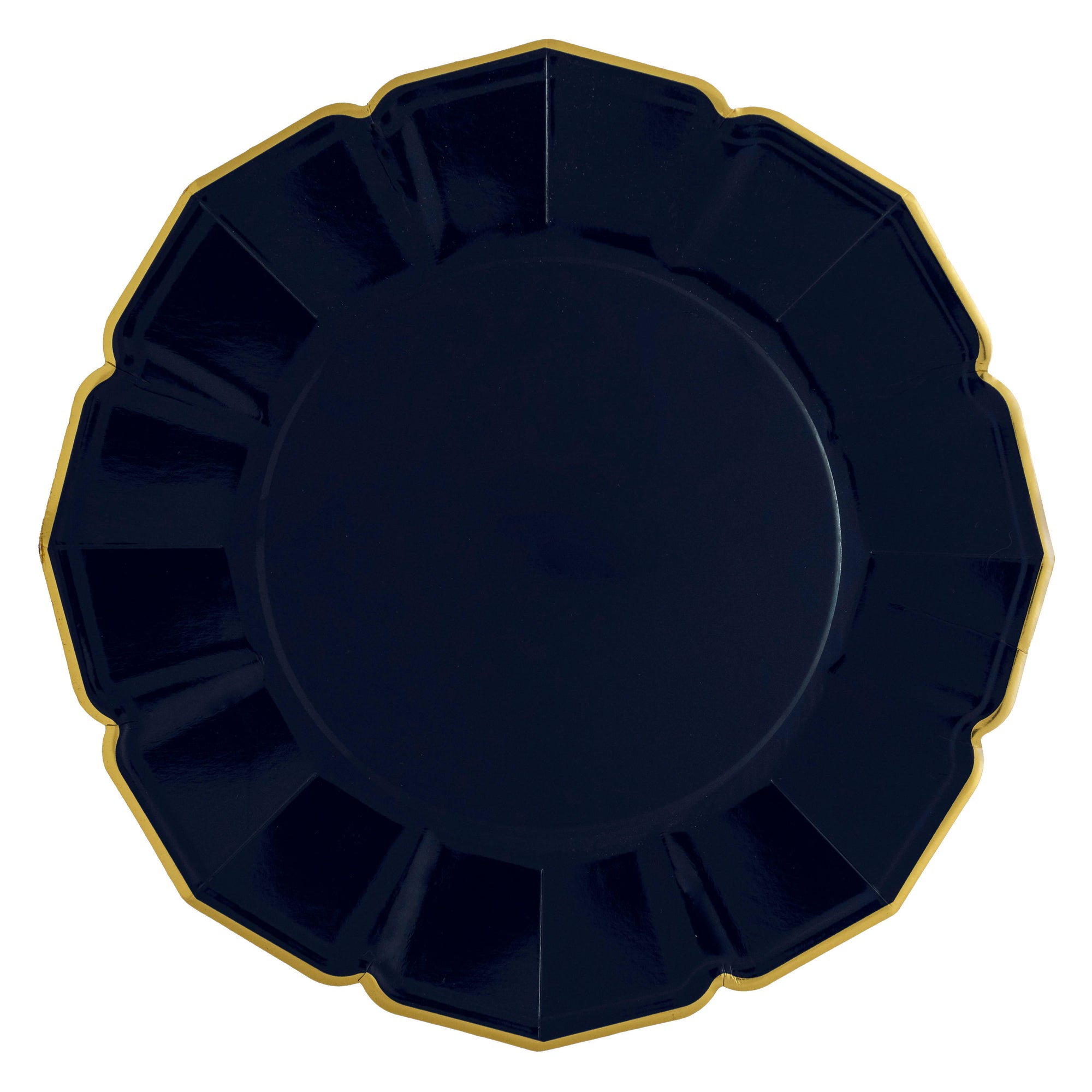 Navy Paper Plates - Dinner