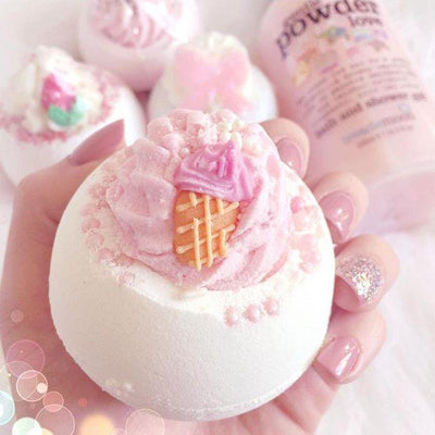 Bomb Cosmetics UK "Ice Cream Queen" Bath Blaster, BCUK-Bomb Cosmetics UK, Putti Fine Furnishings