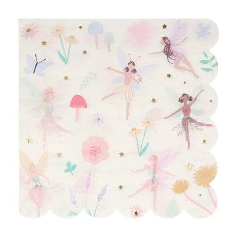 Meri Meri Fairy Paper Napkins - Large