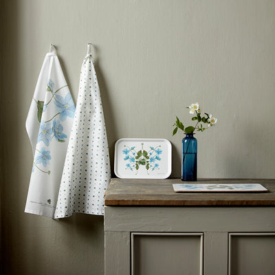 Anemone Organic Tea Towel | Putti Fine Furnishings Canada