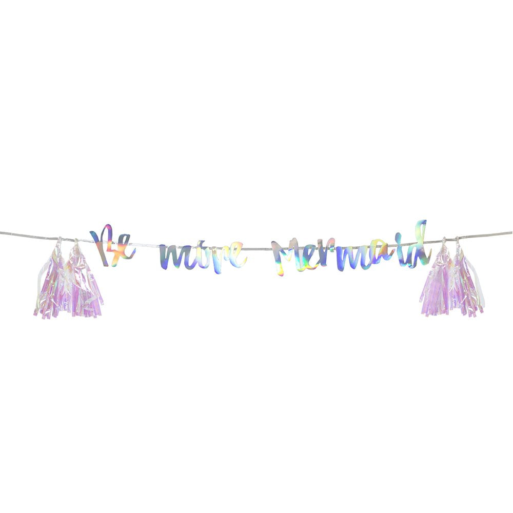 "Be More Mermaid" Hanging Garland, TT-Talking Tables, Putti Fine Furnishings