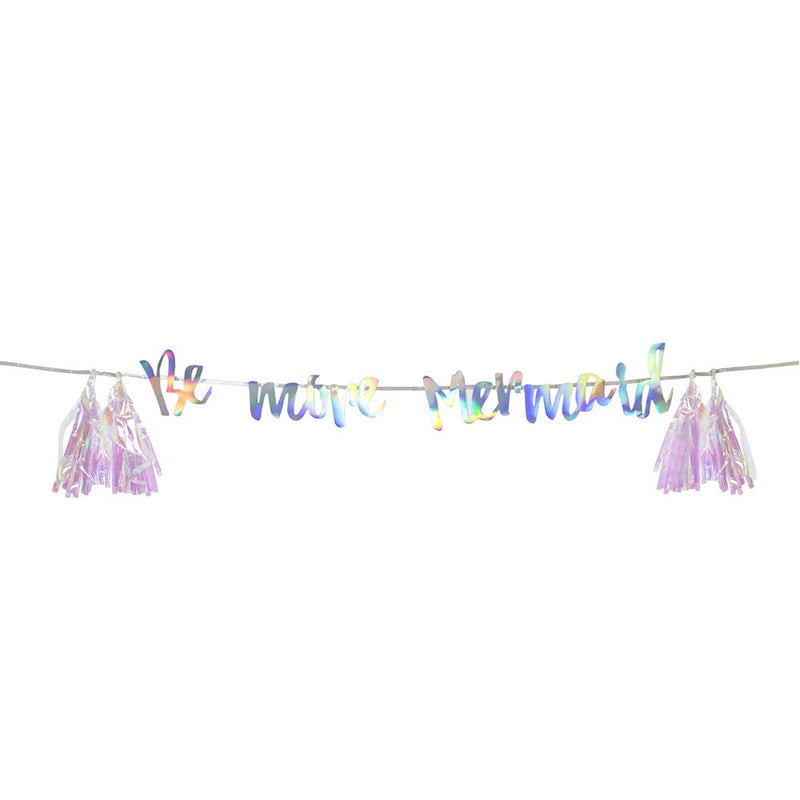 "Be More Mermaid" Hanging Garland, TT-Talking Tables, Putti Fine Furnishings