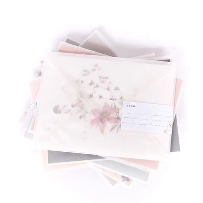Pink Petals " Crazy Amazing" Greeting Card