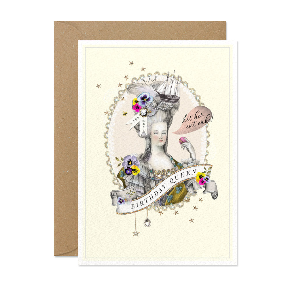 Stephanie Davies "Birthday Queen" Greeting Card | Putti Celebrations