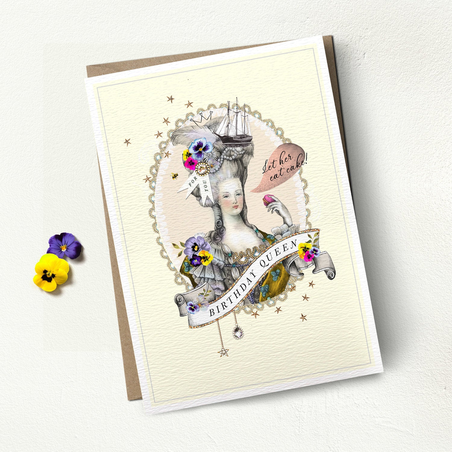 Stephanie Davies "Birthday Queen" Greeting Card | Putti Celebrations