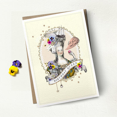 Stephanie Davies "Birthday Queen" Greeting Card | Putti Celebrations