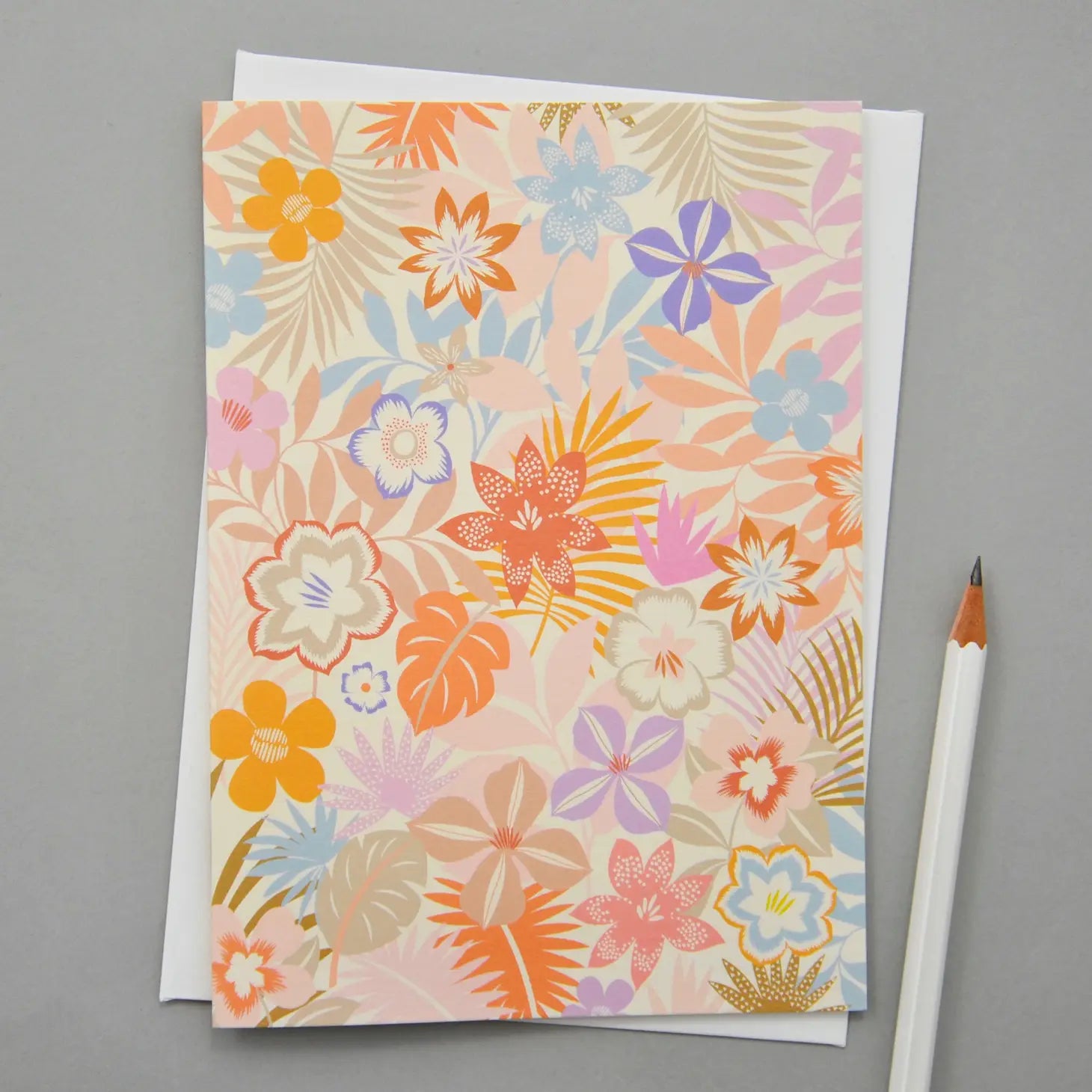 'Botanic in Pastel' Greetings Card
