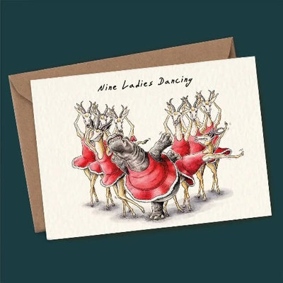 12 Days Of Christmas Card Set | Putti Christmas Celebrations